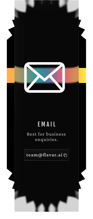Email — team@flavar.ai